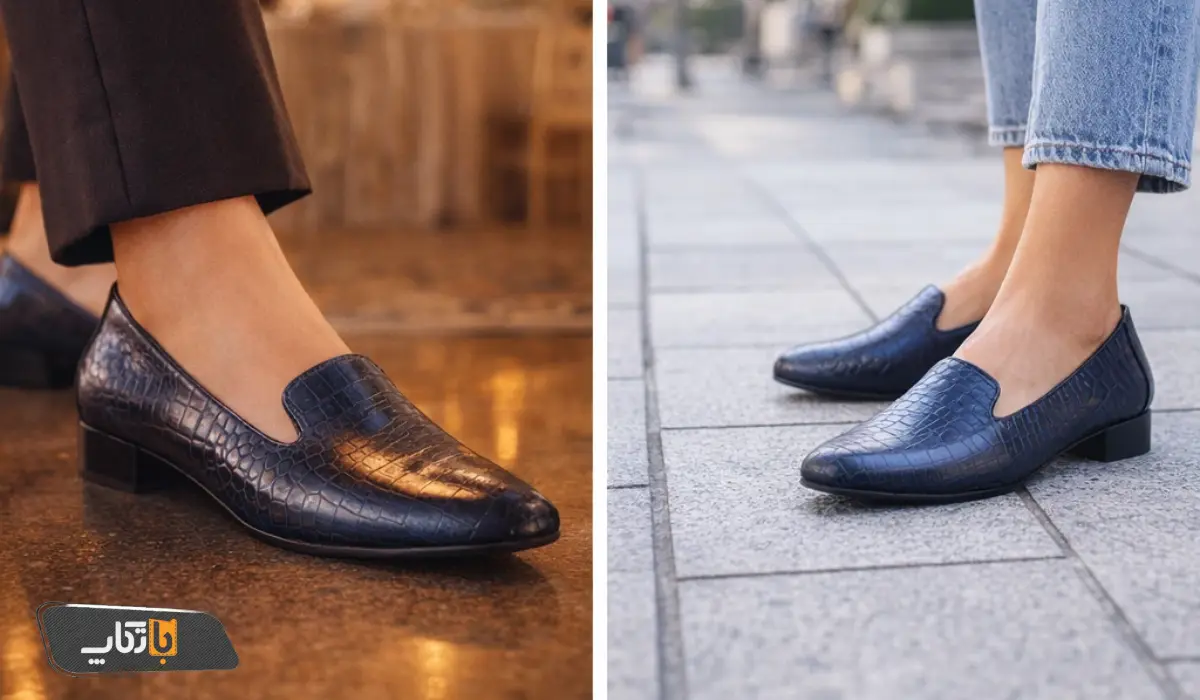 کفش زنانه چرم
