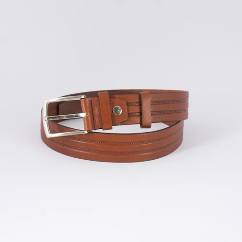 کمربند چرم طبیعی پارینه مدل b11(4cm)