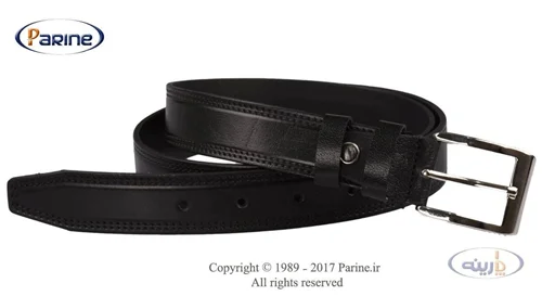 کمربند مردانه پارینه چرم مدل BP6_4CM