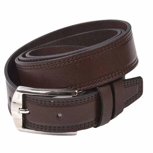کمربند مردانه کهن چرم مدل B6-4cm