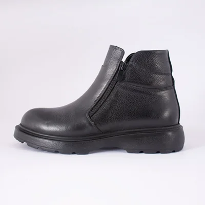 نیم بوت چرم طبیعی زنانه مدل 307