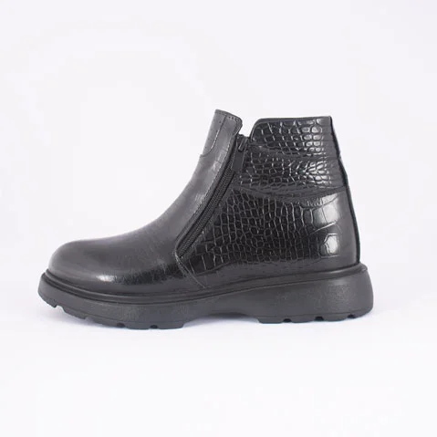 نیم بوت چرم طبیعی زنانه مدل 307