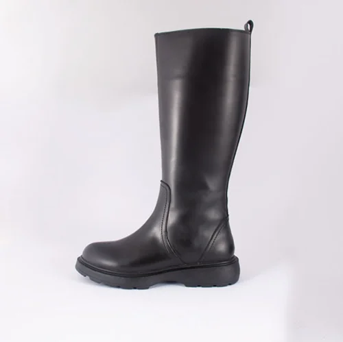 بوت بلند چرم طبیعی زنانه مدل 422