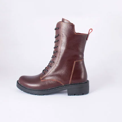 بوت چرم طبیعی پارینه چرم کد 0014