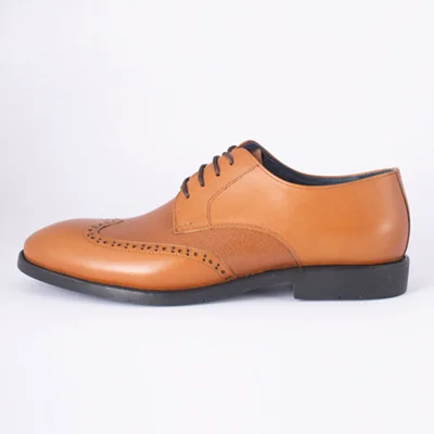 کفش رسمی  چرم طبیعی مردانه مدل هشترک 215