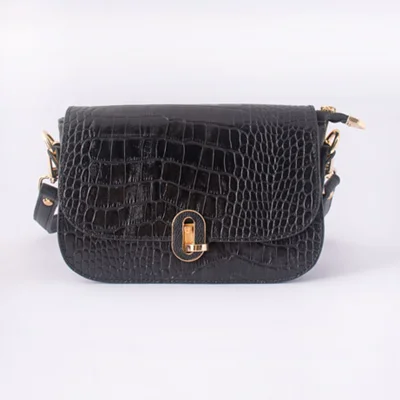 کیف زنانه چرم ترکیبی کد 1924