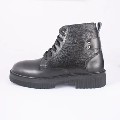 نیم بوت چرم طبیعی مردانه مدل K1