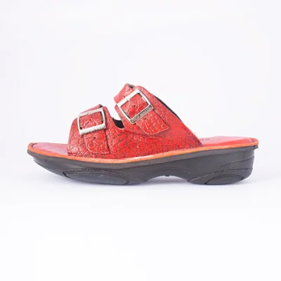 صندل طبی چرم طبیعی زنانه پروفسور مارتین مدل اوتیس