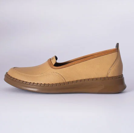 کفش طبی چرم مصنوعی زنانه مدل پلار