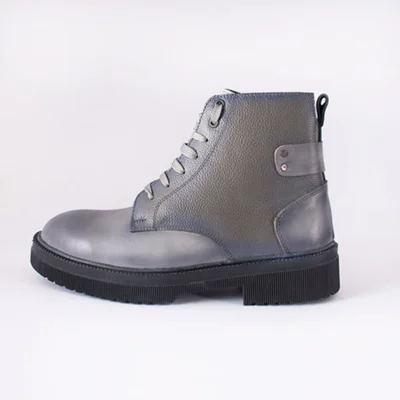 نیم بوت چرم طبیعی مردانه مدل K1